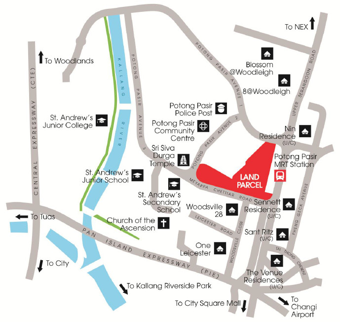The Poiz Residences Location Map | Poiz Residence Location